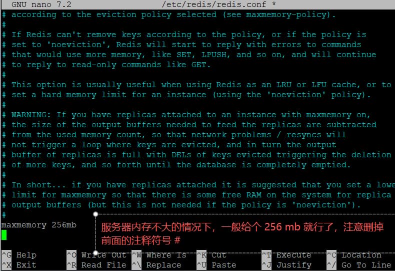 wordpress-tutorial-06-editing-redis-conf-maxmemory-2