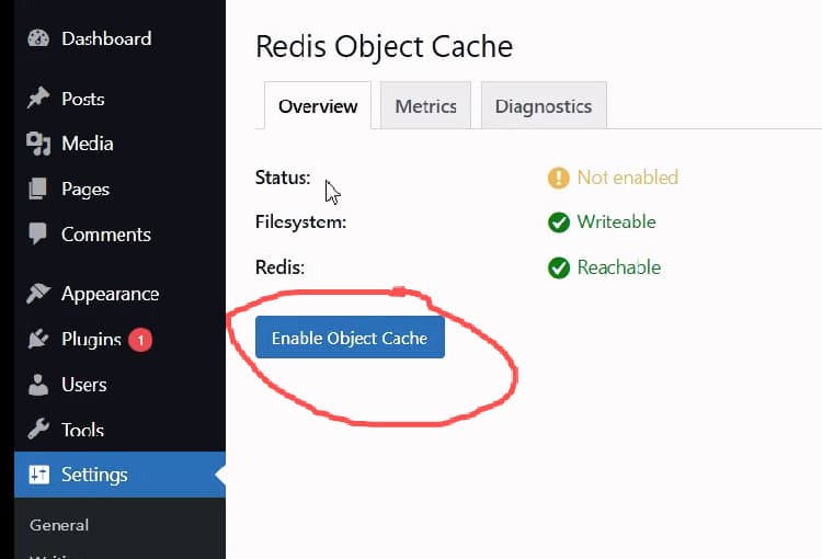 wordpress-tutorial-06-enable-object-cache-in-plugin