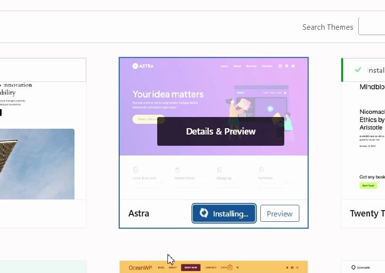 wordpress-tutorial-07-installing-astra-theme