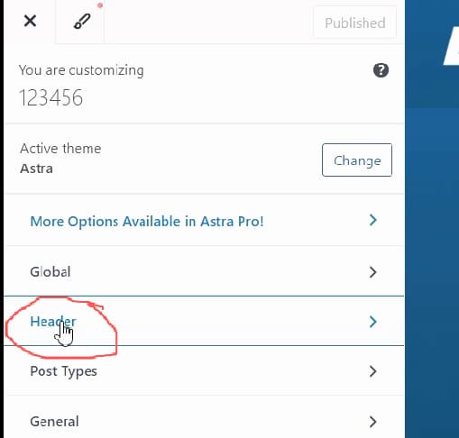 wordpress-tutorial-08-header-menu-entry