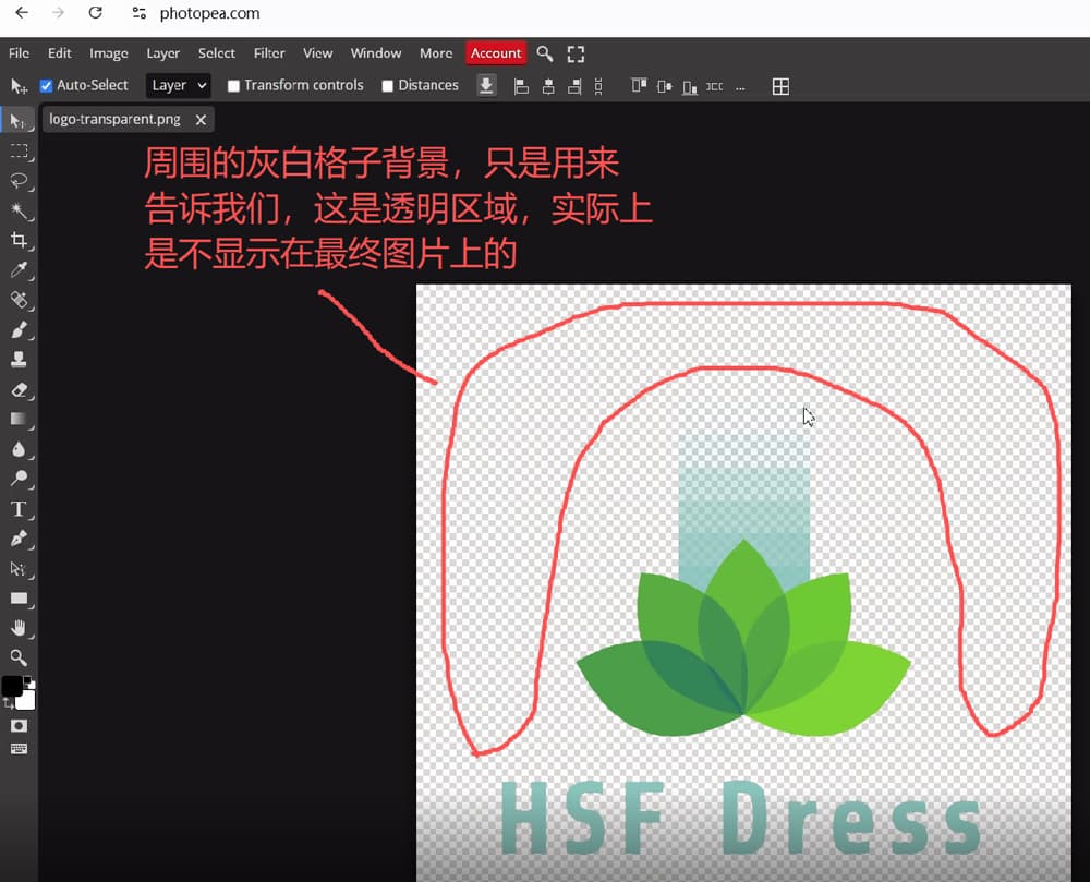 wordpress-tutorial-08-transparent-background-in-photopea