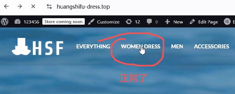 wordpress-tutorial-13-refreshed-menu
