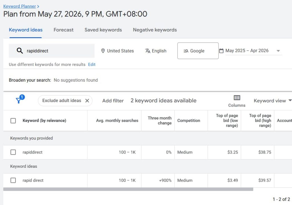 xometry.com-website-analysis-google-ads-rapiddirect-brand-data