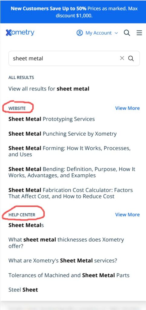 xometry.com-website-analysis-mobile-search-experience