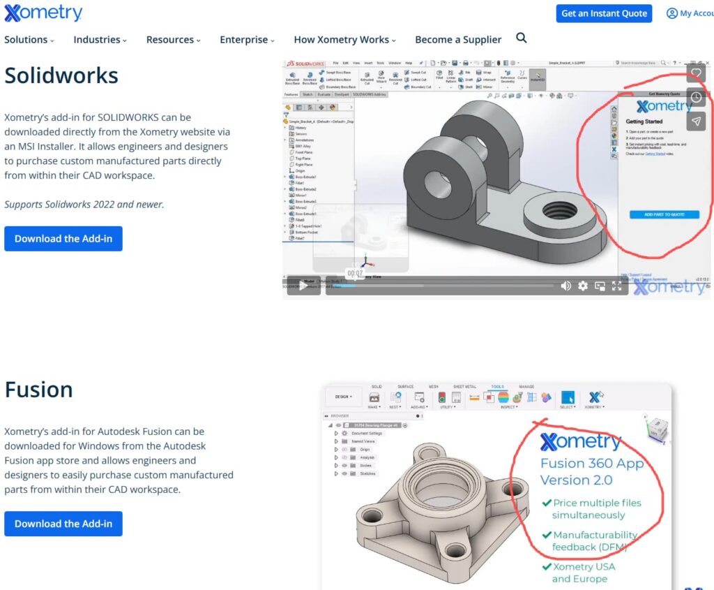 xometry.com-website-analysis-solidwork-add-in