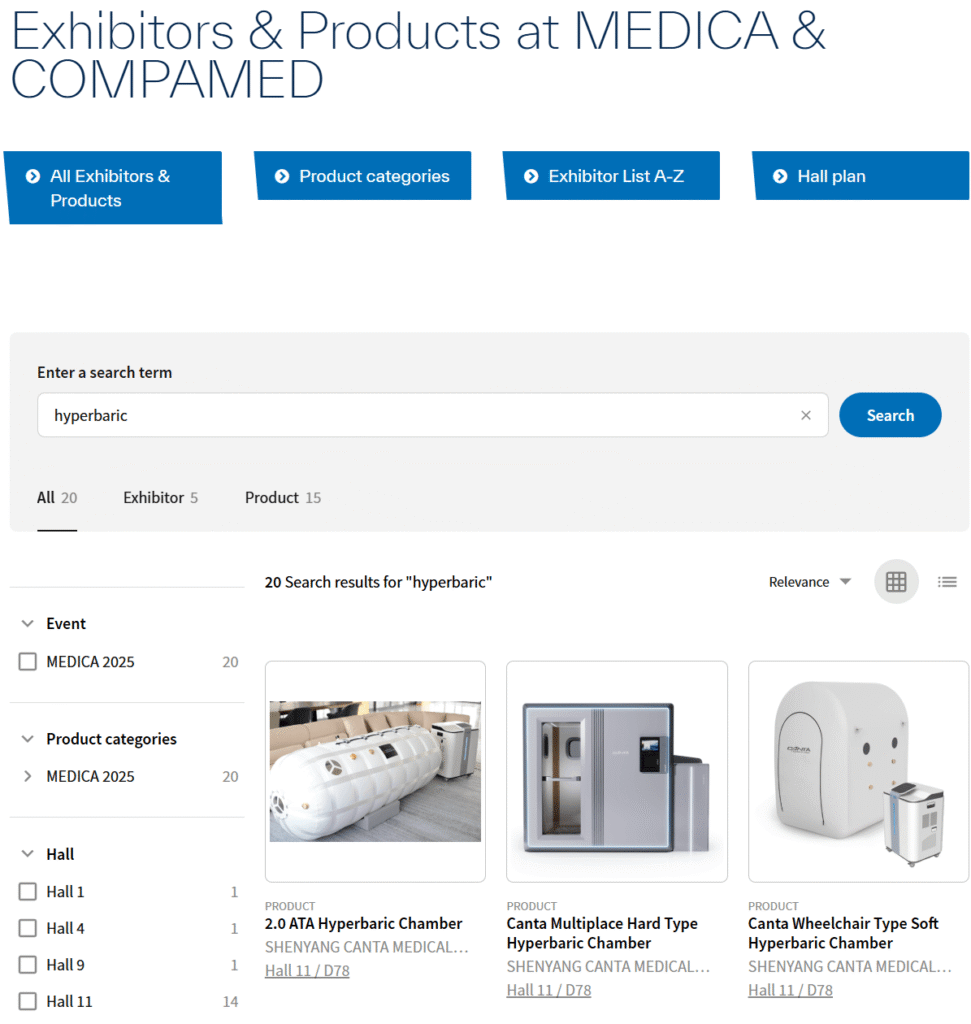 rlhbot.com-medica-exhibitor-list
