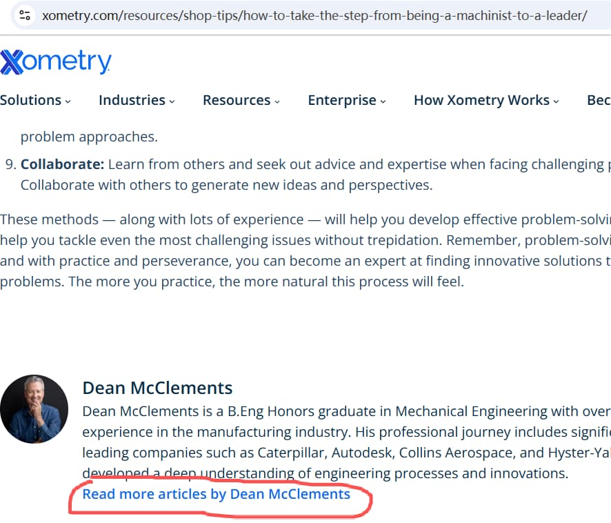xometry.com-seo-answer-article-example-2-author-section
