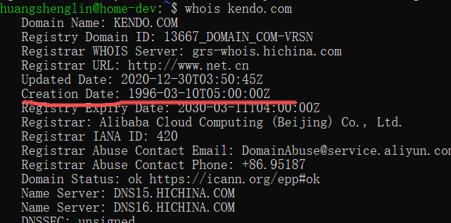 kendo.com-domain-information